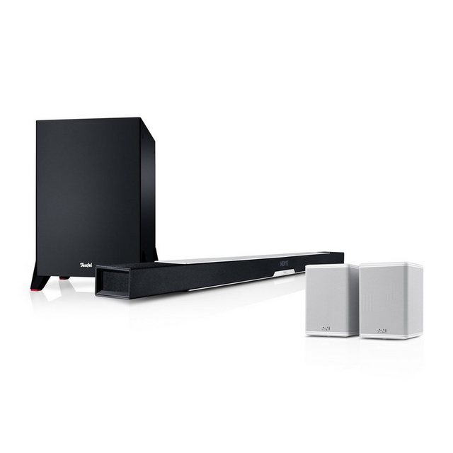 Teufel CINEBAR LUX Surround Ambition 5.1-Set Soundbar (Bluetooth, 150 W, Internetradio, Sleeptimer)