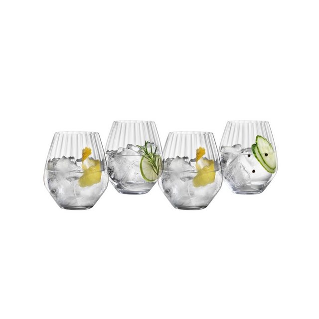 SPIEGELAU Cocktailglas Spiegelau Special Glasses Gin & Tonic Tumbler 625 ml 4er Set, Glas