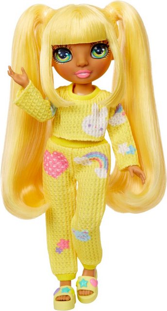 Rainbow High Anziehpuppe Junior High PJ Party Fashion Doll Sunny (Yellow) im Sale