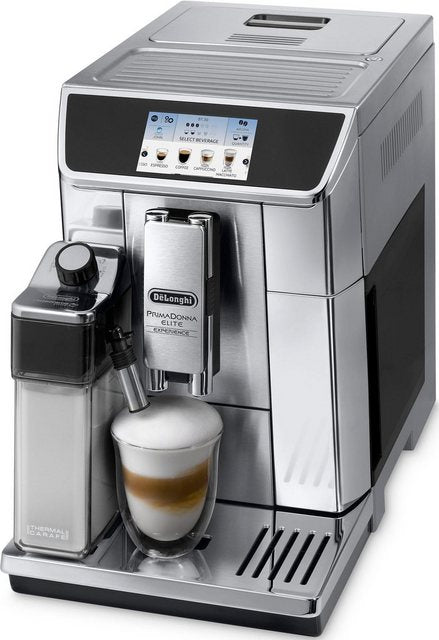 De'Longhi Kaffeevollautomat PrimaDonna Elite Experience ECAM 656.85.MS, auch für Kaltgetränkevariationen