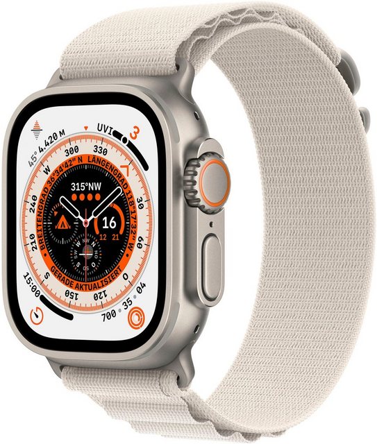 Apple Watch Ultra GPS + Cellular 49mm Alpine S Watch, Gemacht für extreme Anforderungen