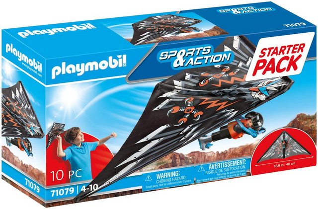 Playmobil® Konstruktions-Spielset Starter Pack Drachenflieger (71079), Sports & Action, Made in Germany