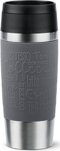 Thumbnail for Emsa Thermobecher Travel Mug Classic, mit 360°-Trinköffnung, Edelstahl, Kunststoff, Silikon, 4h heiß, 8h kalt - 360 ml / 6h heiß, 12h kalt - 500 ml, 100% dicht