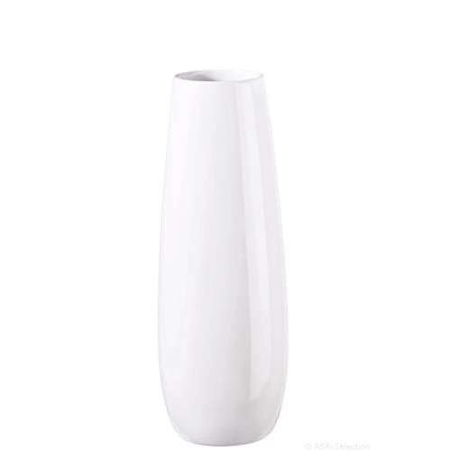 ASA Ease Vase Weiß 25 x 6 cm im Sale