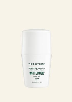 The Body Shop White Musk Roll-On Deodorant Vegan 50 ml