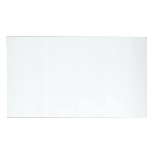 Liebherr 7271476 Glasplatte Glasboden Abstellplatte Glastrageplatte Absteller Glasablage Glas transparent klar 455x262mm Gefrierschrank Kühlschrank Kühlgerät