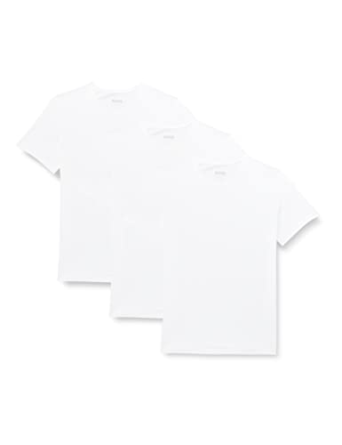 BOSS Herren Rn 3p Co T-Shirt, White 100,  EU im Sale