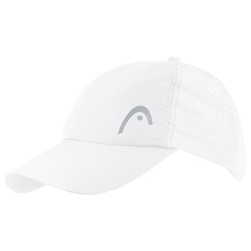 HEAD Unisex-Youth Kids Pro Player Cap, weiß, One Size im Sale