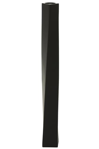 VIVANNO Bodenvase Standvase f. Deko-Zweige Fiberglas Schwarz Matt HYDRON 100 im Sale