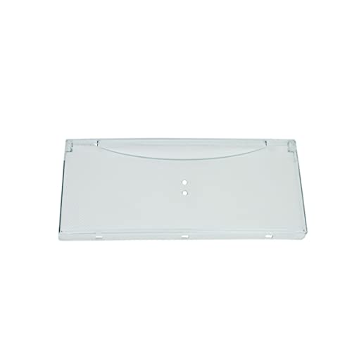 Liebherr 9791831 ORIGINAL Blende Tür Cover Abdeckung 413x182x28 mm vorne Schubladenabdeckung Behälter Schale Fach Box Korb Gemüseschublade Kühlschrank Kühl-Gefrier-Kombination Kühlgerät Kühlautomat