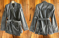 Thumbnail for BRUNELLO CUCINELLI Jackenblazer BRUNELLO CUCINELLI BELTED UTILITY JACKET COAT Mantel Blazer Jacke Suit