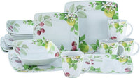 Thumbnail for CreaTable Kombiservice Geschirr-Set Victoria Royal Orchard (16-tlg), 4 Personen, Porzellan, Service, oppulenter Obst- und Beeren Dekor, 16 Teile, für 4 Personen