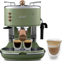 Thumbnail for De'Longhi Siebträgermaschine Icona Vintage ECOV 311.GR, auch für Kaffeepads geeignet