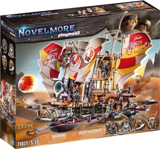 Playmobil® Konstruktions-Spielset Sal'ahari Sands - Sandsturmbrecher (71023), Novelmore, (233 St), Made in Germany