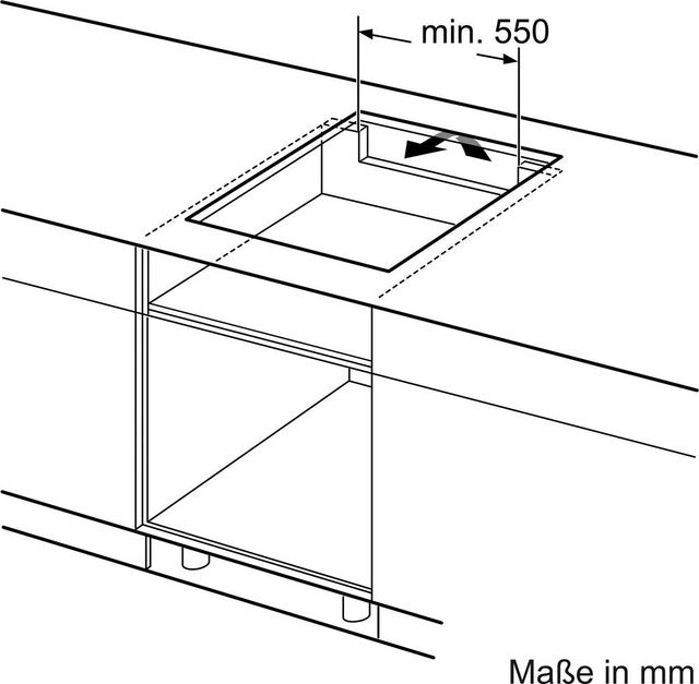 NEFF Induktions-Kochfeld N 50 T56SHF1L0, mit virtueller Twist Touch® Bedienung