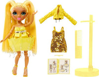 Thumbnail for Rainbow High Anziehpuppe Rainbow High Fantastic Fashion - Sunny (yellow), inklusive 2. Outfit