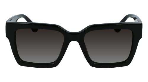 Karl Lagerfeld Damen KL6057S Sonnenbrille, Schwarz, Einheitsgröße im Sale