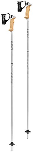 LEKI Unisex-Adult Stick, weiß-schwarz-Silber, 1 im Sale