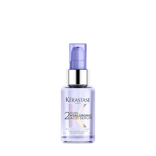 Kérastase Serum für trockenes und blondiertes Haar, Mit 2% reiner, feuchtigkeitsspendender Hyaluronsäure, 2% Pure Hyaluronic Acid Serum, Blond Absolu, 50 ml im Sale