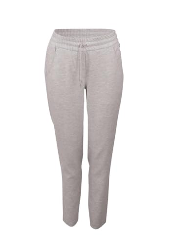 Marc Aurel Sweatpants Gummibund Tunnelzug Metall-Logo hellgrau im Sale