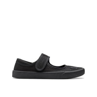 Thumbnail for Clarks Unisex Kinder Hopper Go Geschlossene Ballerinas, Schwarz (Black Fabric), 34 EU im Sale