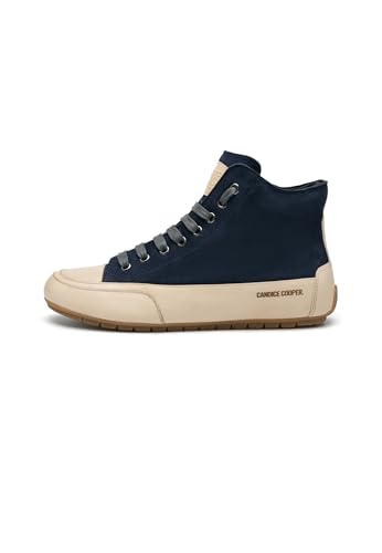 Candice Cooper Knöchelhohe Sneakers aus Leder und Veloursleder., Marineblau 38 im Sale