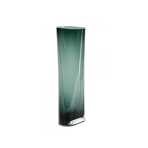 Lambert - Vase, Blumenvase - Giorgione - Glas - Farbe: Petrol - (BxTxH): 13,5 x 8 x cm im Sale