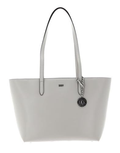 DKNY Women's Bryant Medium Bag in Sutton Leather Tote, Pebble im Sale