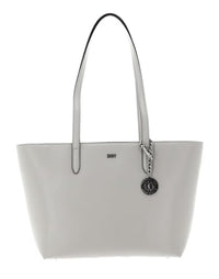 Thumbnail for DKNY Women's Bryant Medium Bag in Sutton Leather Tote, Pebble im Sale