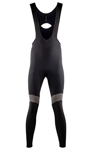 NALINI 03220601100C000.10 New WARM Reflex BIB Tight Herren Tights Schwarz im Sale