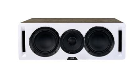 ELAC Uni-Fi Reference UCR5 Centerlautsprecher, Weiss/Holz