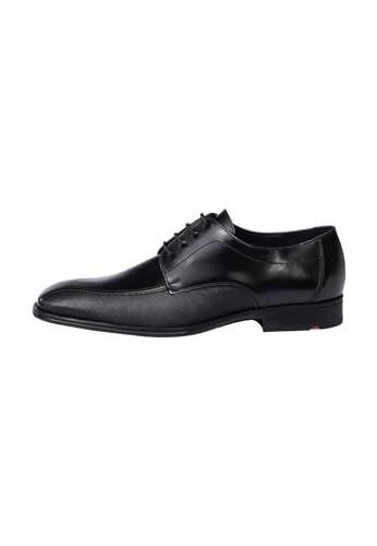 LLOYD Herren Schnürschuhe George, Männer Businessschuhe,Anzugschuhe,Derby,schnürung,Office,büro,Freizeit,Schnuerschuhe, SCHWARZ, 42.5 EU / 8.5 UK im Sale