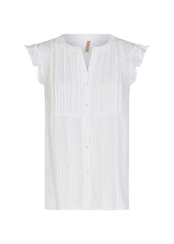 SOYACONCEPT Damen Sc-Desire 1 Bluse, 1000 White, Large im Sale