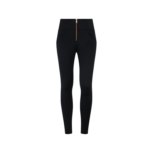 FREDDY WR.UP Hose WR.UP Hohe Taille aus sehr atmungsaktivem Stoff, Schwarz , Small im Sale