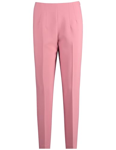 Taifun Damen Gepflegte 7/8 Stretchhose Tailored Fit unifarben leicht verkürztes Bein, 7/8 Länge Soft Blush 48 im Sale