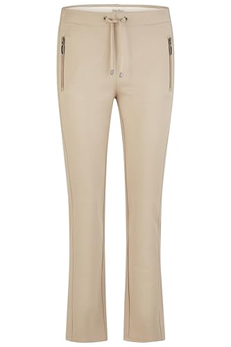 Barbara Lebek Damen Jersey Joggpants Hose mit Taschen beige im Sale