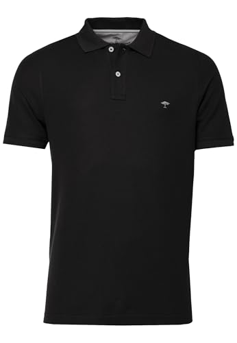 FYNCH-HATTON Klassisches Poloshirt aus Premium Cotton Black/ im Sale