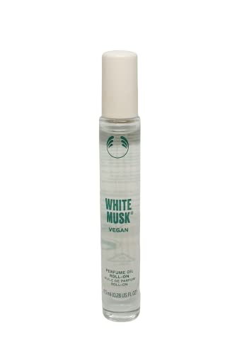 White Musk Perfume Oil ROLL-ON. The Body Shop. Vegan. 8.5ml.