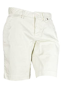 Thumbnail for Herrlicher Lovely Shorts Chino Bermuda Kurze Hose Damen Straight Fit Stretch, Farbe:beige, Hosengrößen:W28 im Sale