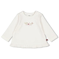 Thumbnail for Feetje Baby Mädchen Longsleeve - Blooming Meadow, Natur, 86 im Sale