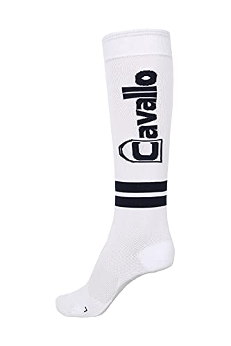 Cavallo SAIRA Socken/Strümpfe weiß-darkblue FS 2022, im Sale