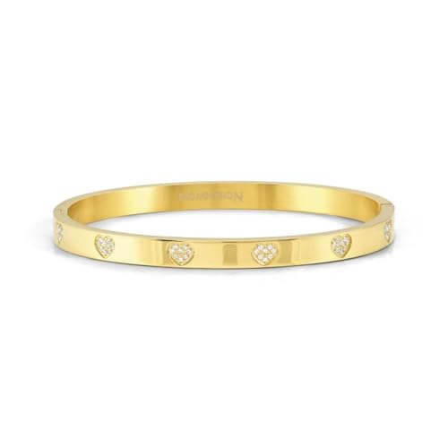 Nomination Pretty Bangles Women's Bracelet Heart 029505/001 Steel pvd Gold im Sale