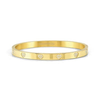 Thumbnail for Nomination Pretty Bangles Women's Bracelet Heart 029505/001 Steel pvd Gold im Sale