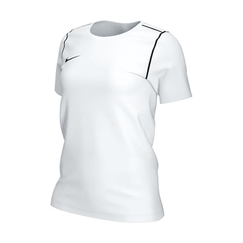 Nike Damen Dri-fit Park20 T-Shirt, White/Black/Black, S EU im Sale