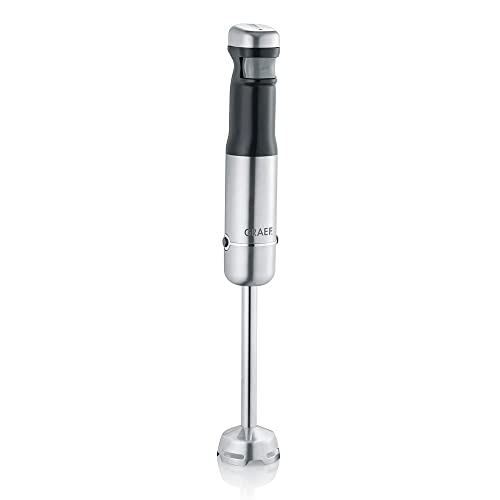 GRAEF kabelloser Akku-Stabmixer HB82 | Anti-Spritz-Funktion | Lithium-Ionen Akku | BPA-frei im Sale