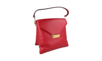 Thumbnail for Prada Damen Rot Leder Schultertasche 1BN015 im Sale