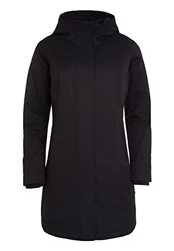 ELKLINE Damen Wintermantel After Dinner | wasserdicht warmer Fleece | Winterjacke halblang | 2019058, Größe:40, Farbe:black im Sale