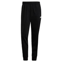 Thumbnail for adidas Herren Essentials Warm-Up Tapered 3-Stripes Track Pants, Black / White, im Sale