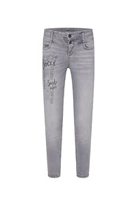 Thumbnail for SOCCX Damen Jeans KI:RY Slim Fit Dark Grey 31 im Sale