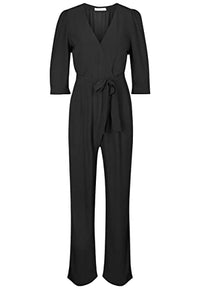 Thumbnail for Tamaris Damen AOP Gewickelter Jumpsuit ANJO Schwarz 42 im Sale